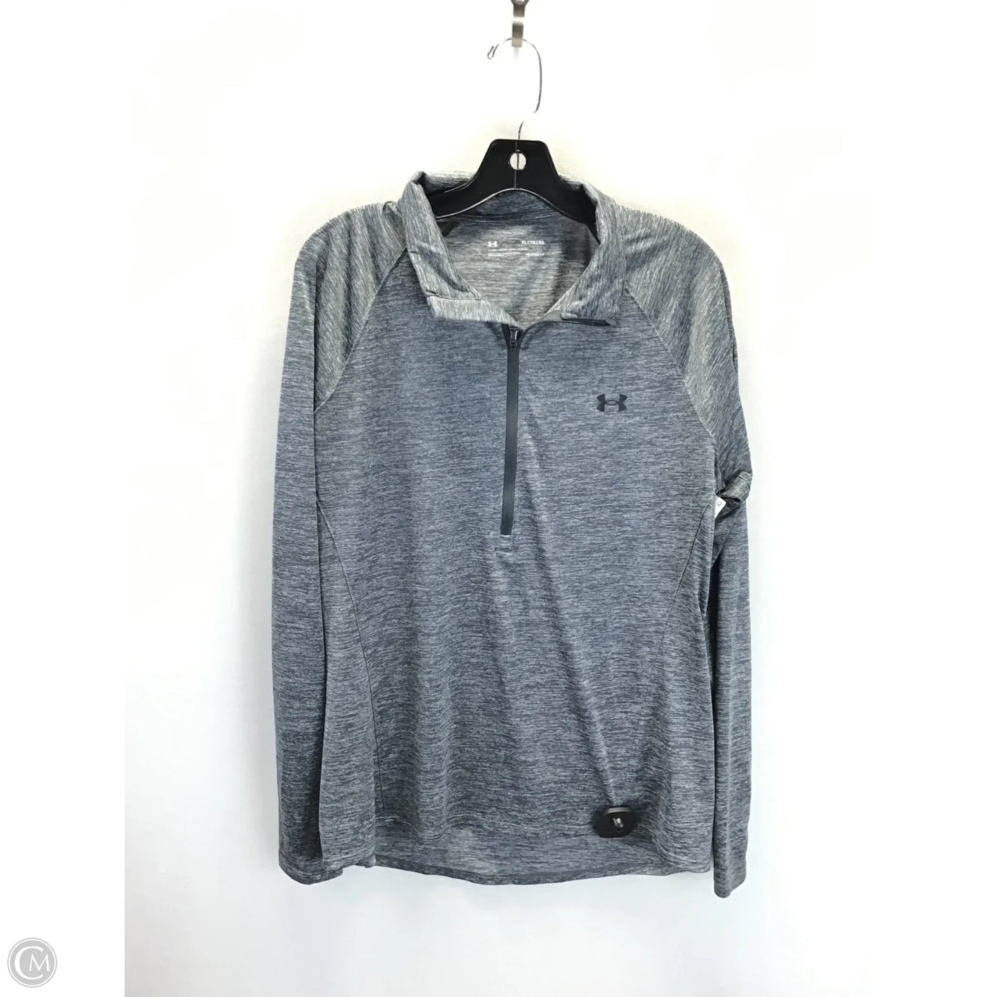 Athletic Jacket By Under Armour In Grey, Size: Xl