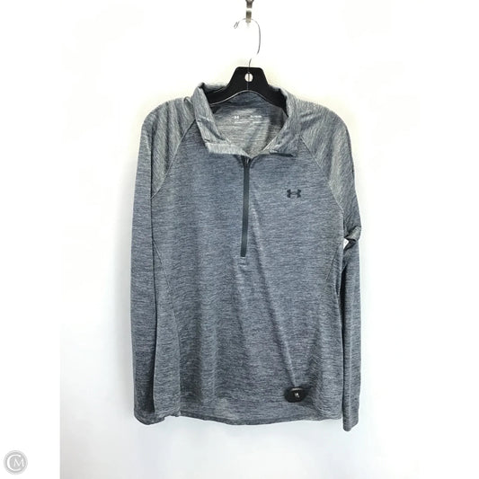 Athletic Jacket By Under Armour In Grey, Size: Xl