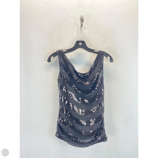 Top Sleeveless By Clothes Mentor In Black, Size: M
