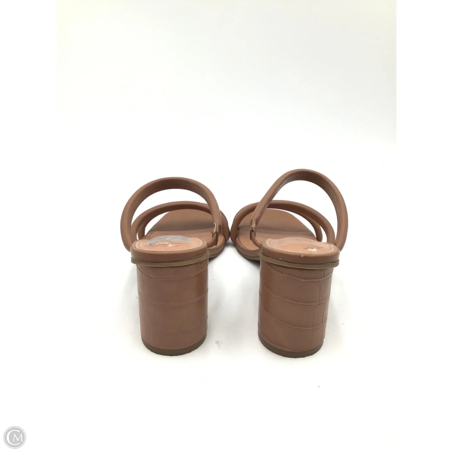 Sandals Heels Block By Dolce Vita In Tan, Size: 8.5