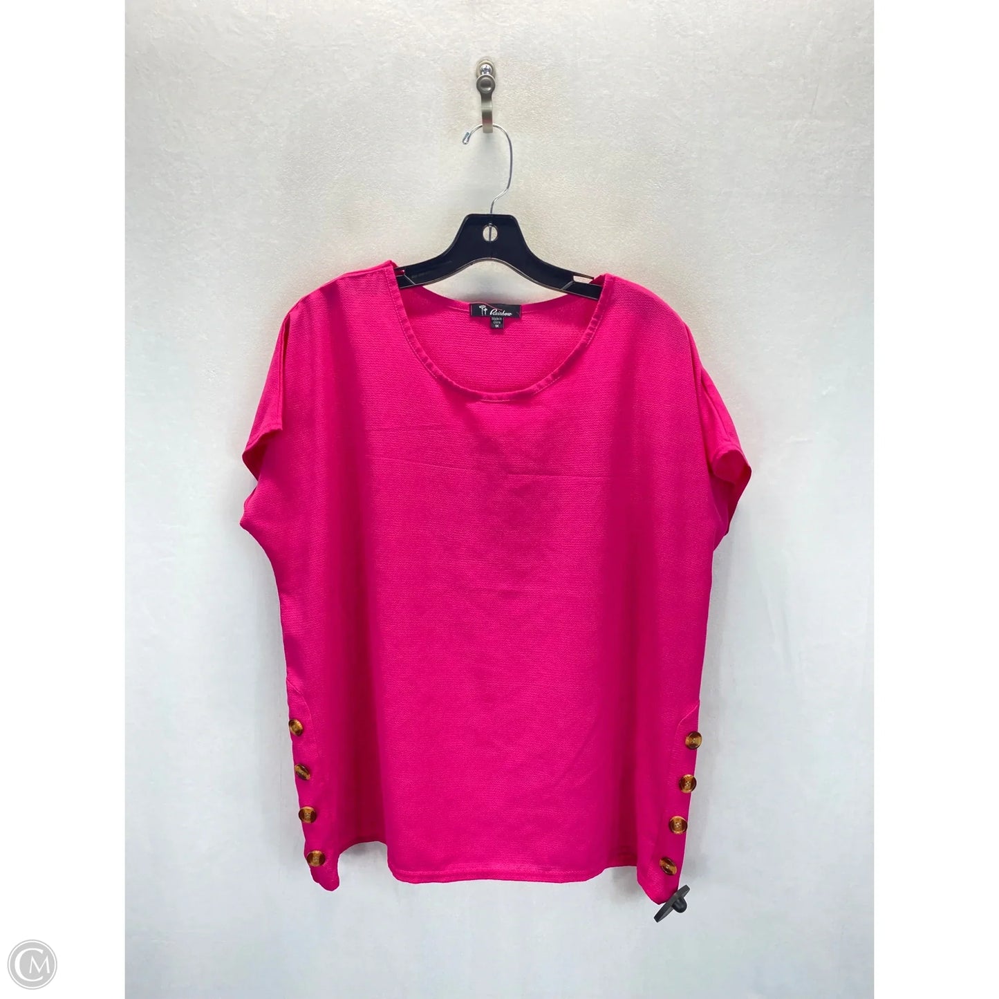 Top Sleeveless By Clothes Mentor In Pink, Size: 1x
