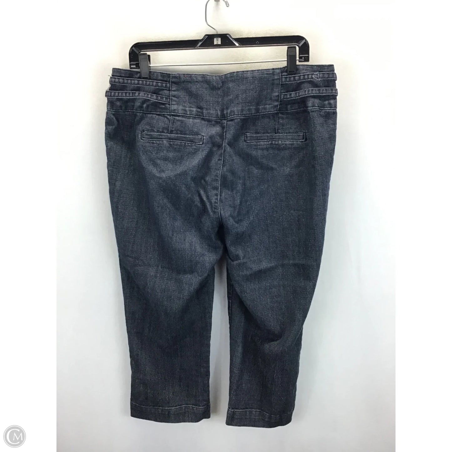 Capris By One 5 One In Blue, Size: 16