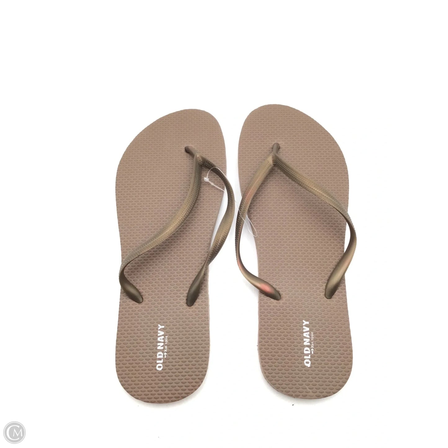 Sandals Flip Flops By Old Navy In Brown, Size: 10