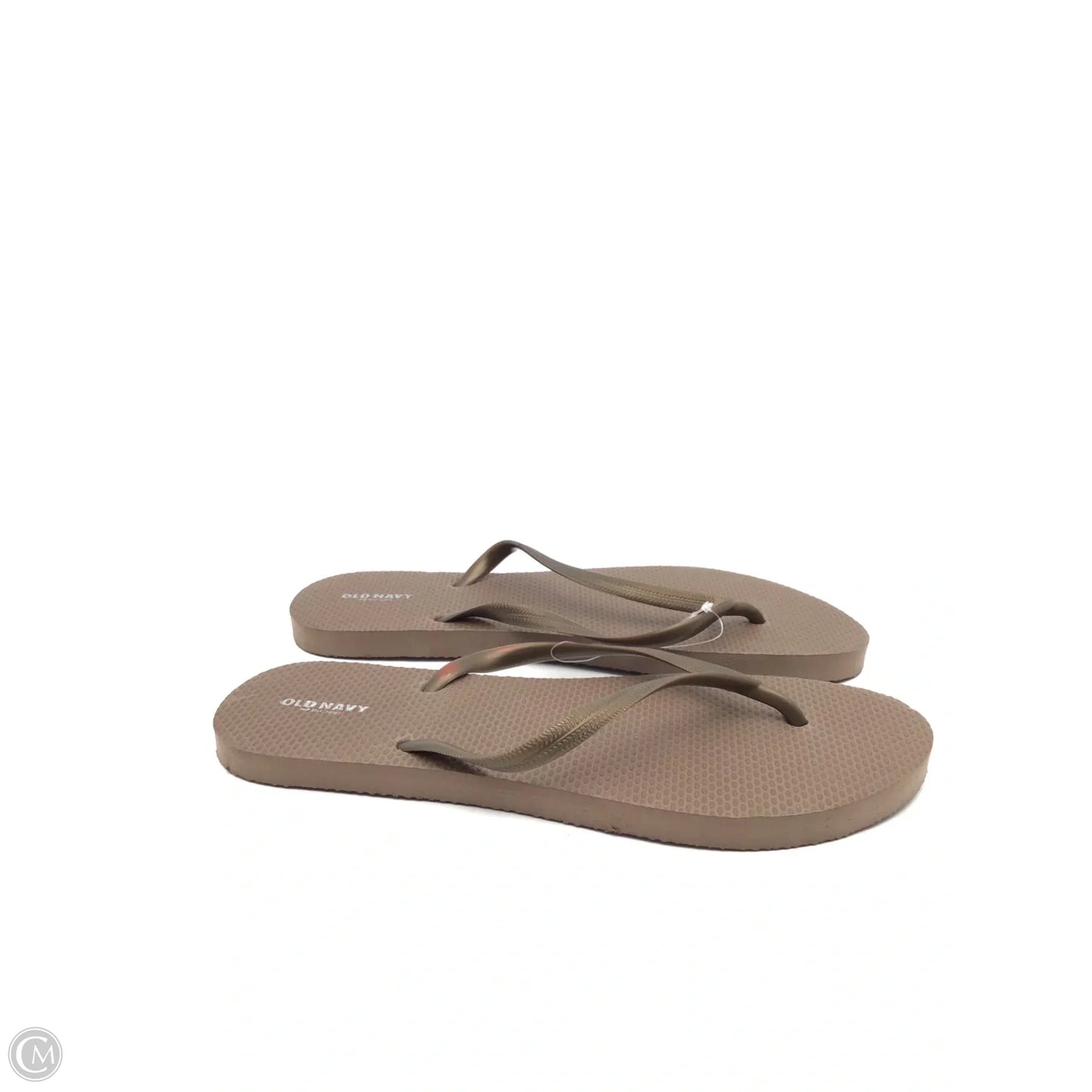 Sandals Flip Flops By Old Navy In Brown, Size: 10