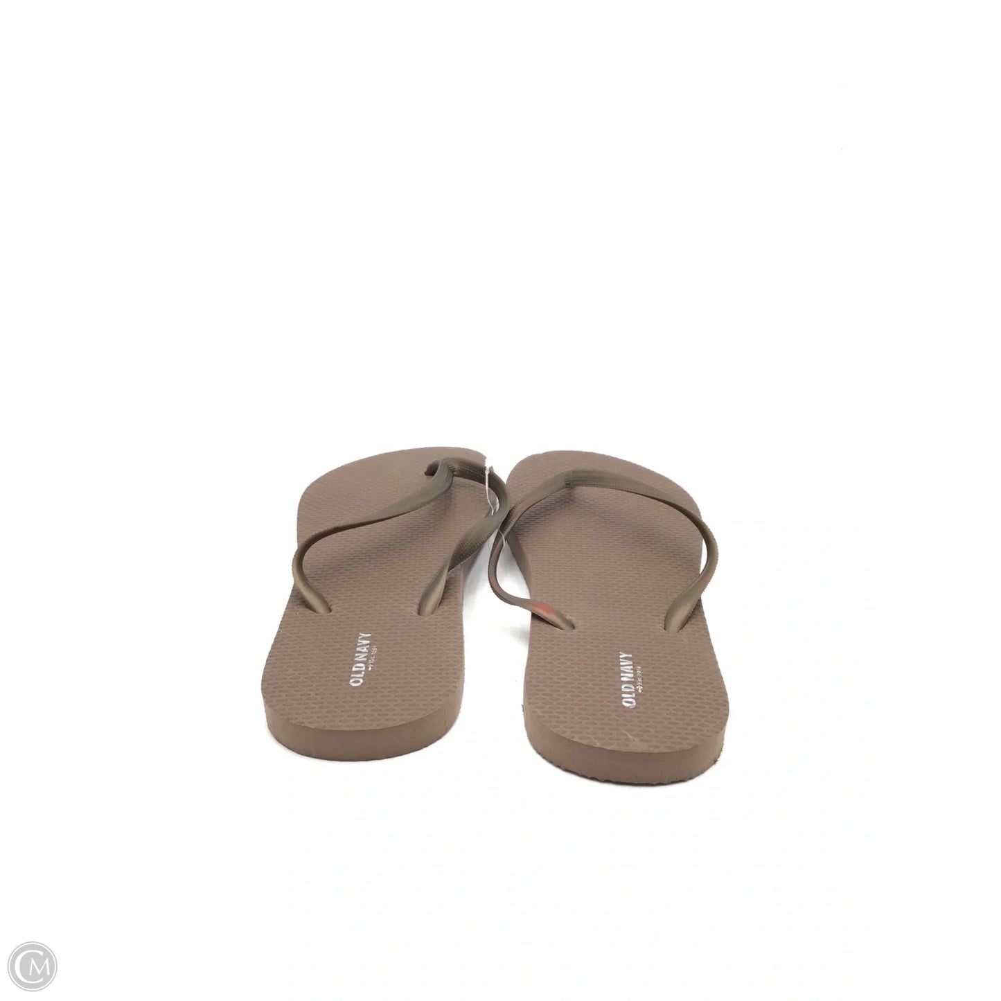 Sandals Flip Flops By Old Navy In Brown, Size: 10