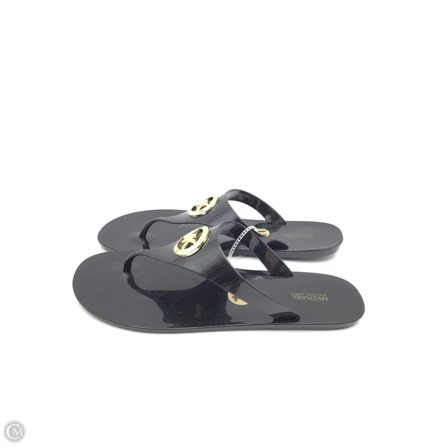 Sandals Designer By Michael Kors In Black, Size: 11