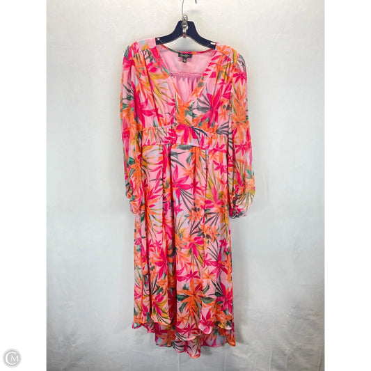 Dress Casual Midi By Jessica Simpson In Floral Print, Size: S