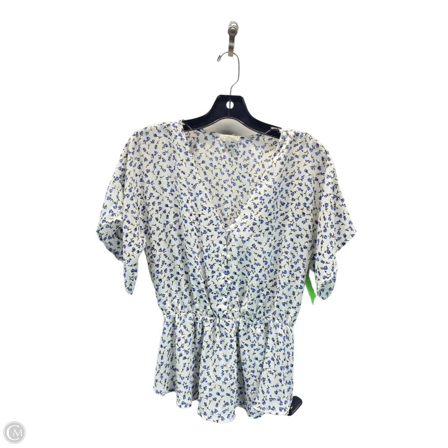 Top Short Sleeve By Sienna Sky In Floral Print, Size: S