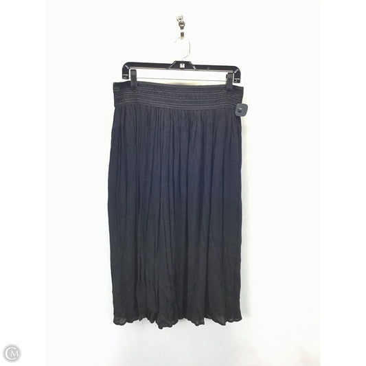 Skirt Maxi By Clothes Mentor In Black, Size: L