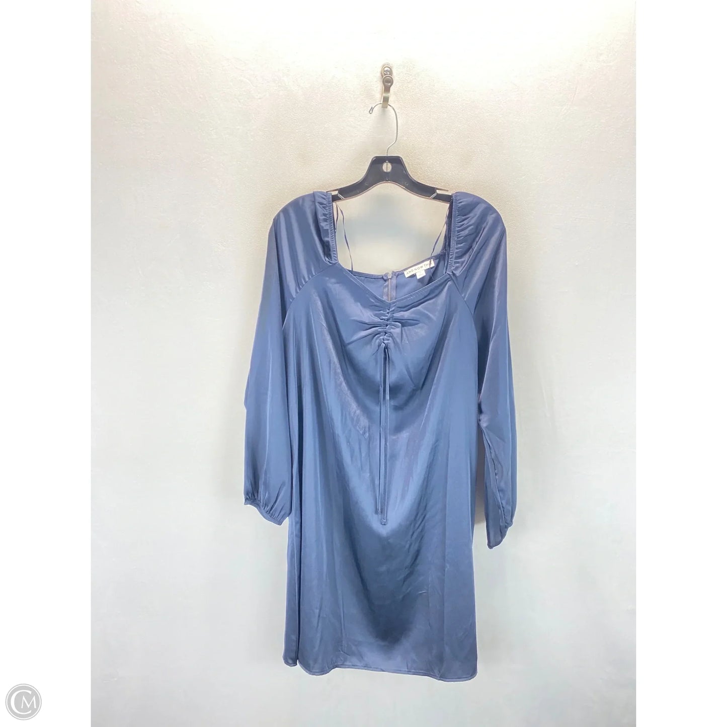 Top Long Sleeve By Clothes Mentor In Blue, Size: L