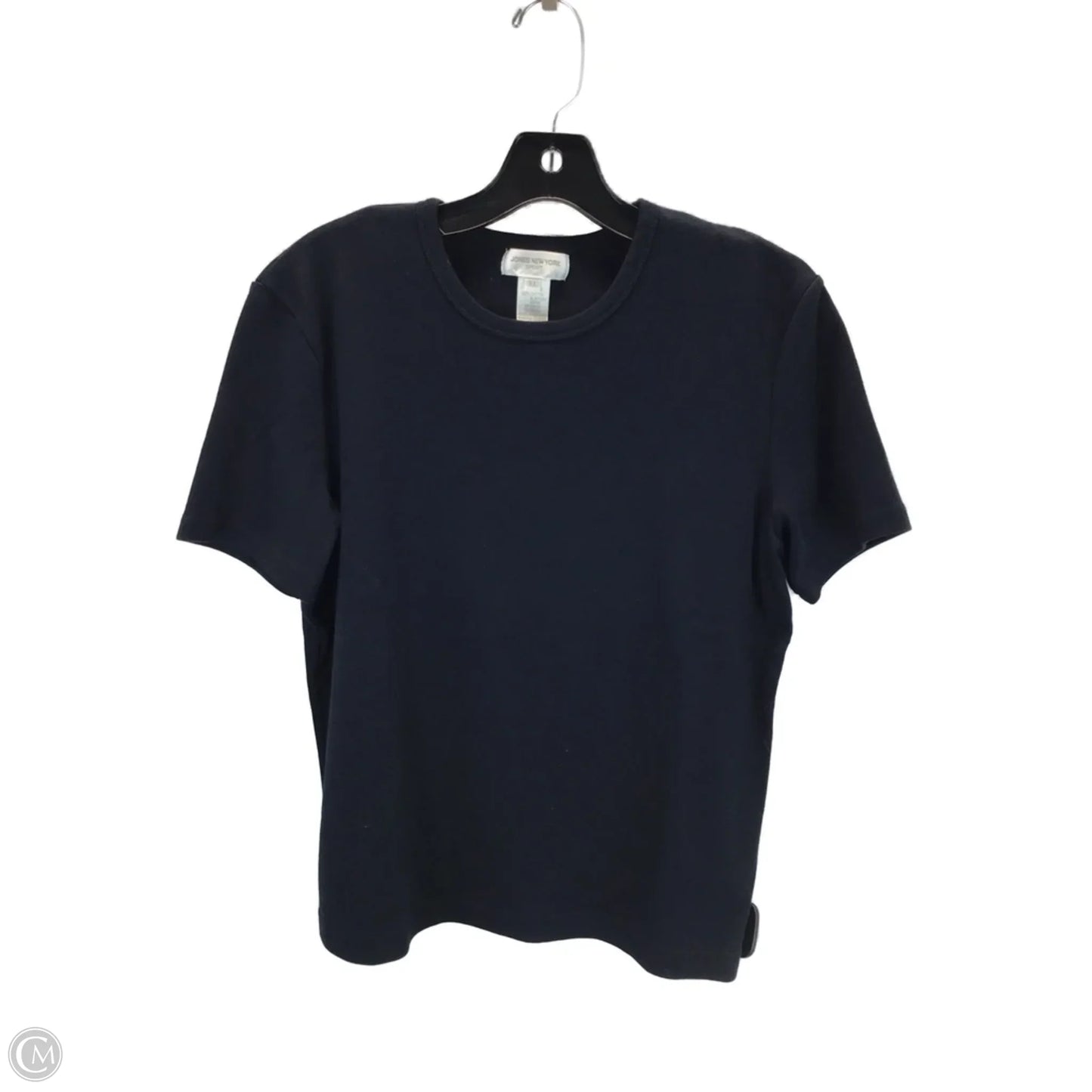 Top Short Sleeve By Jones New York In Blue, Size: Xl