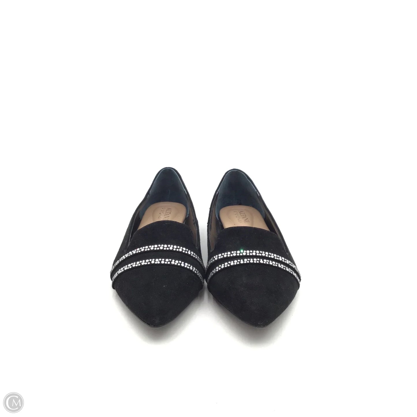 Shoes Flats By Alfani In Black & Silver, Size: 7.5
