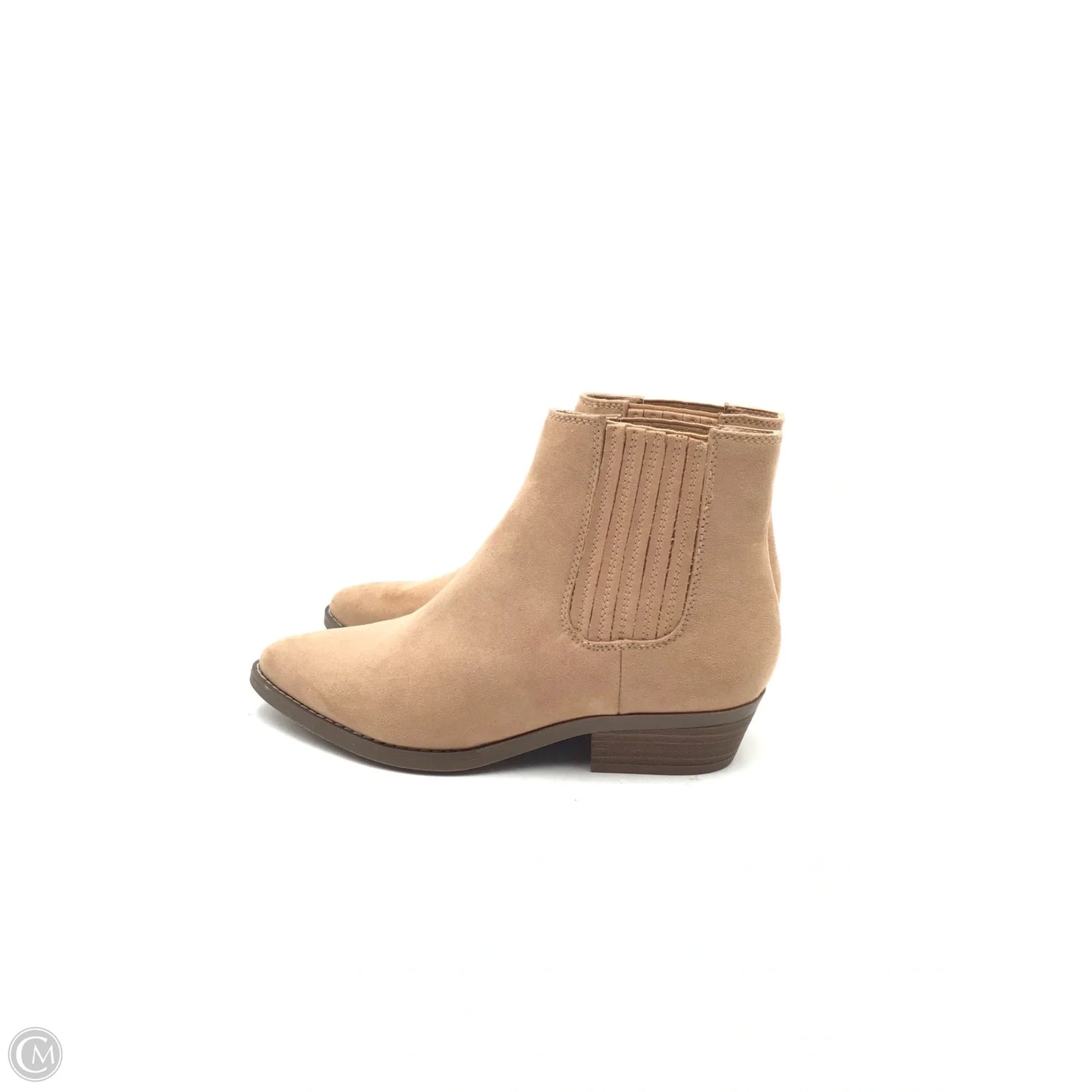 Boots Ankle Flats By Universal Thread In Tan, Size: 7