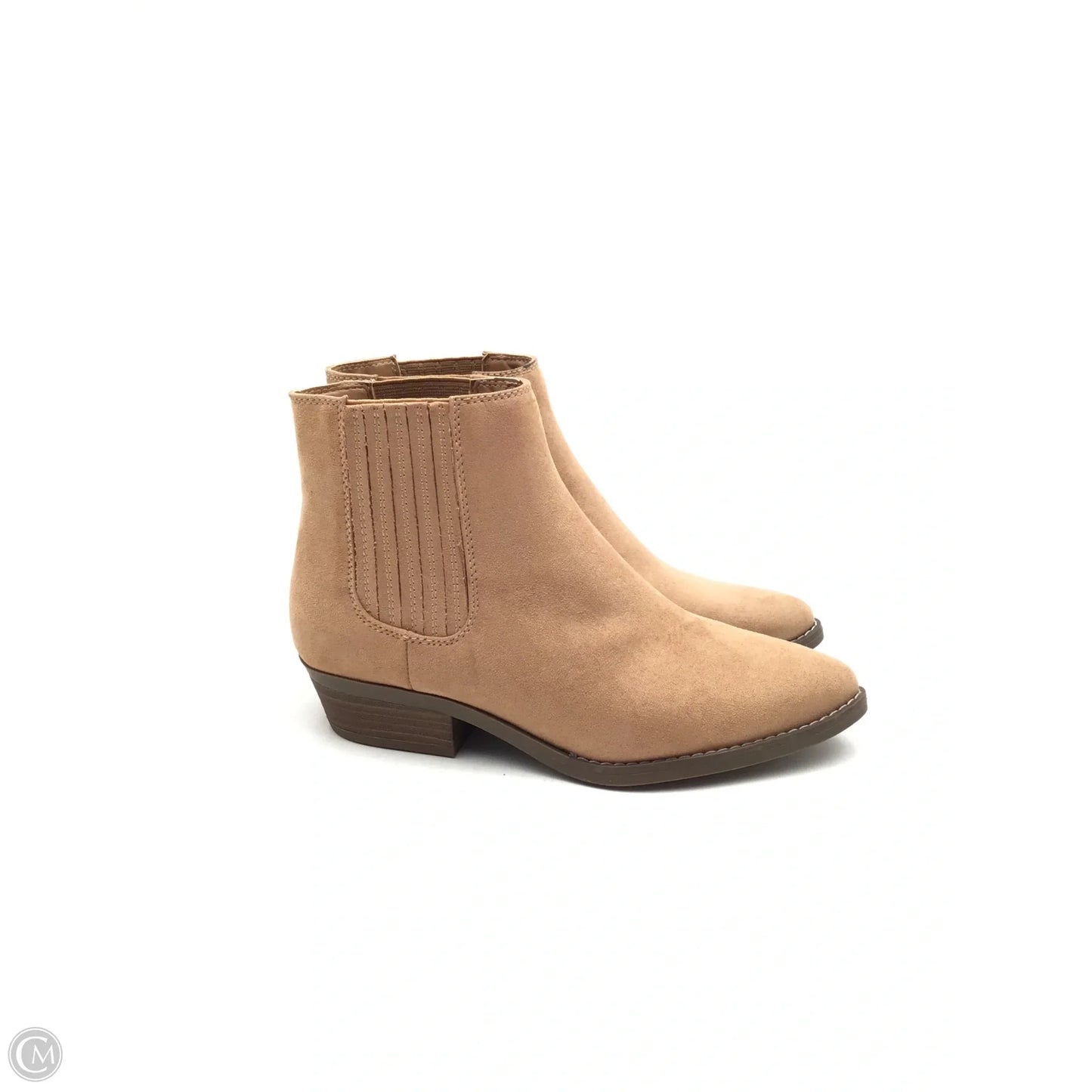 Boots Ankle Flats By Universal Thread In Tan, Size: 7