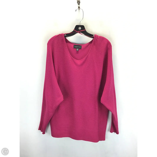 Sweater By Premise In Pink, Size: L