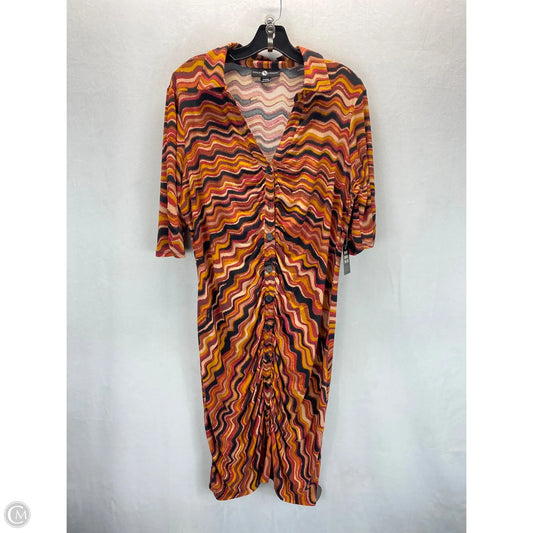 Dress Casual Midi By Ashley Stewart In Multi-colored, Size: 18
