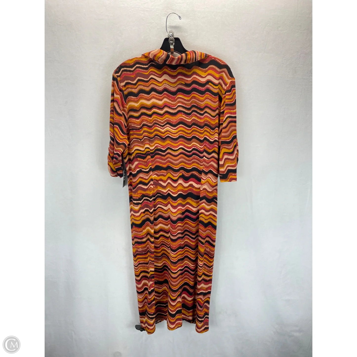 Dress Casual Midi By Ashley Stewart In Multi-colored, Size: 18