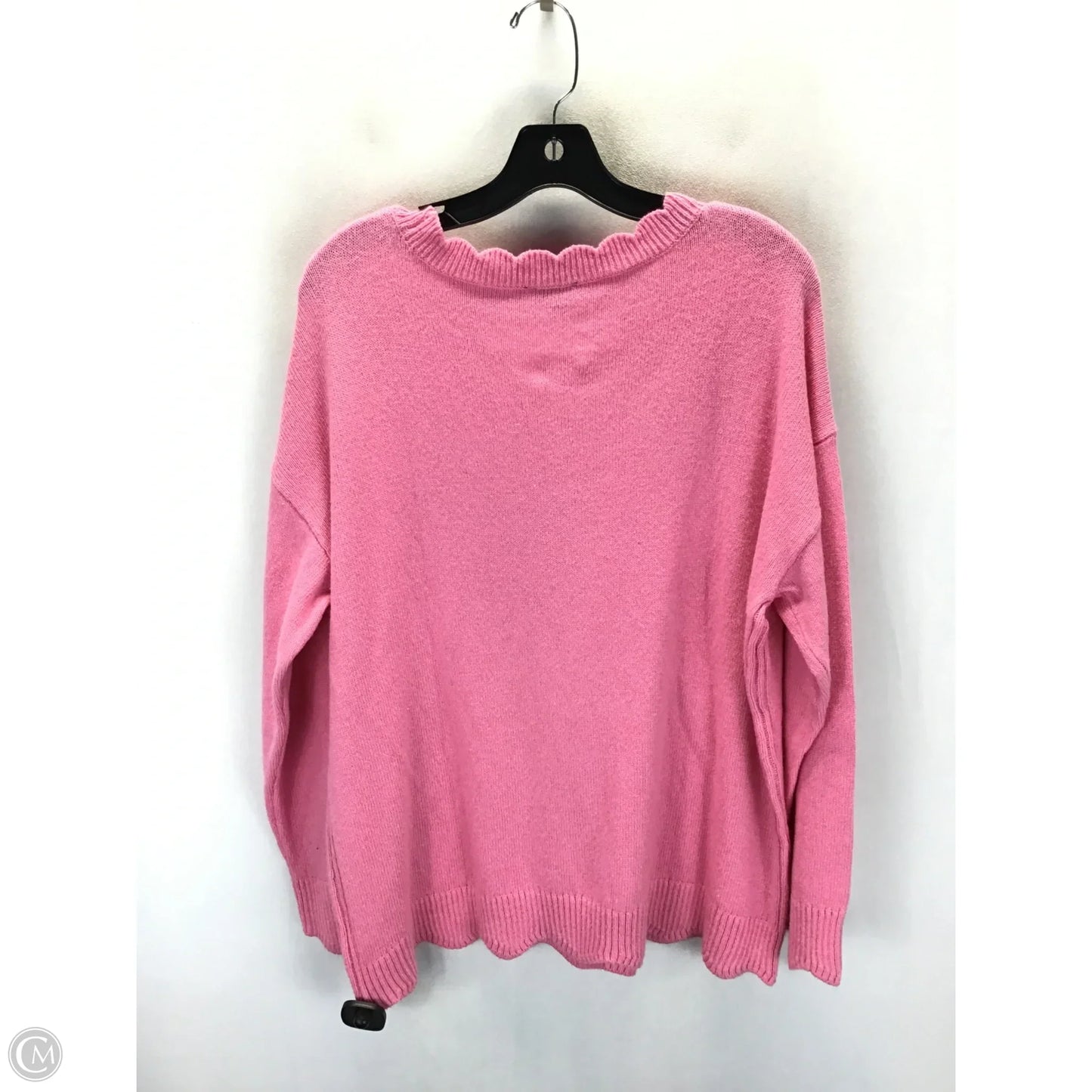 Sweater By Talbots In Pink, Size: Xl