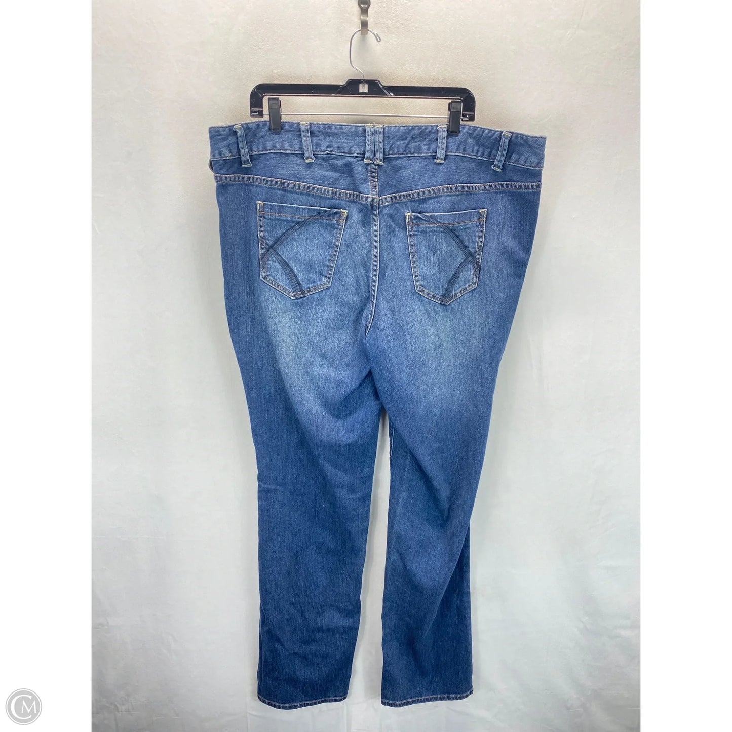 Jeans Straight By Lane Bryant In Blue, Size: 24