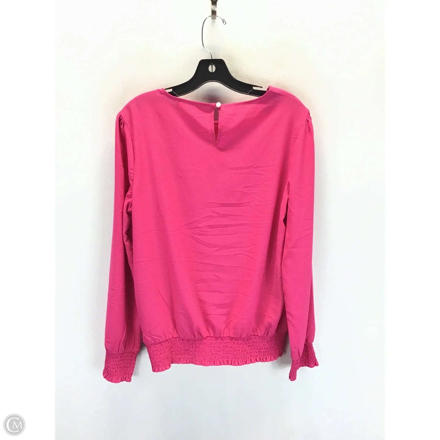Top Long Sleeve By Zenana In Pink, Size: M