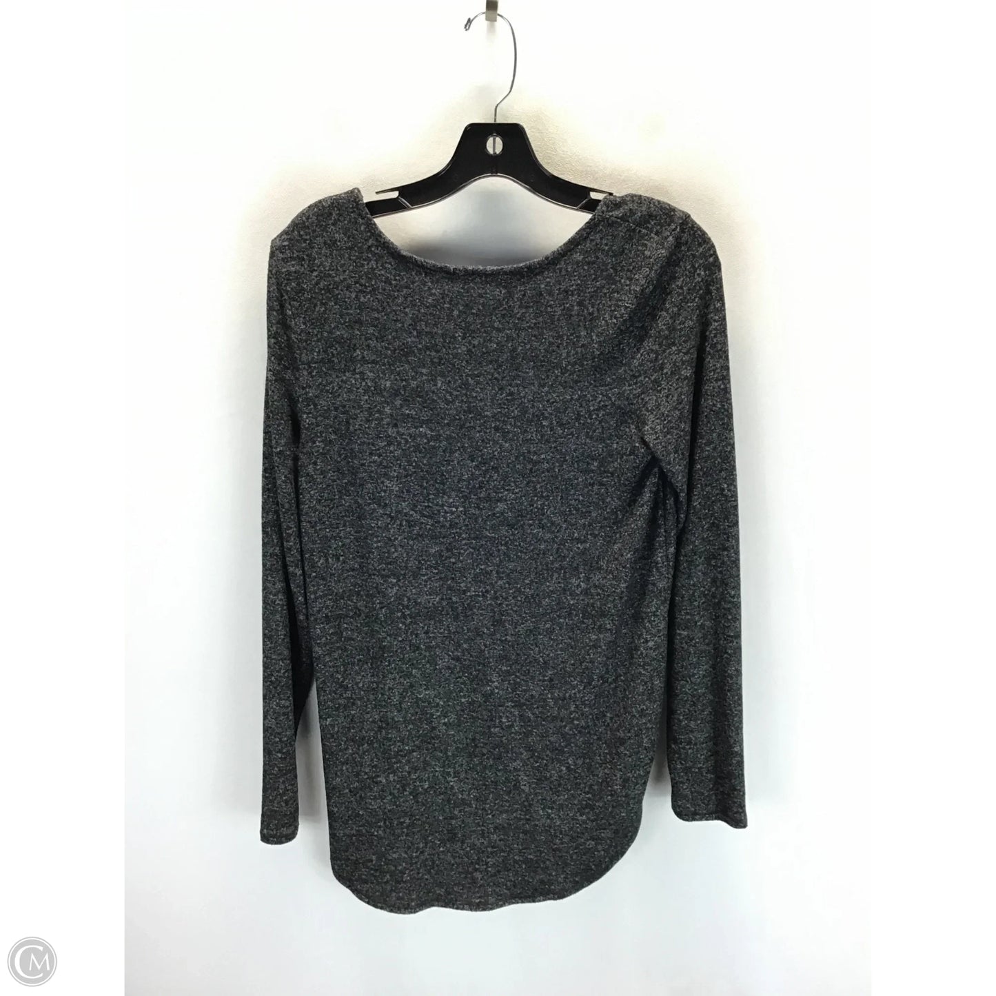 Top Long Sleeve By Old Navy In Grey, Size: S