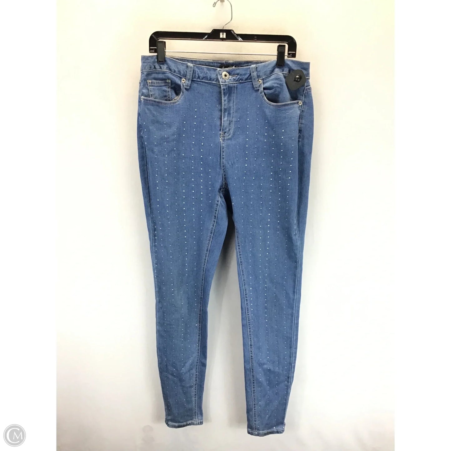 Jeans Straight By Ashley Stewart In Blue, Size: 14