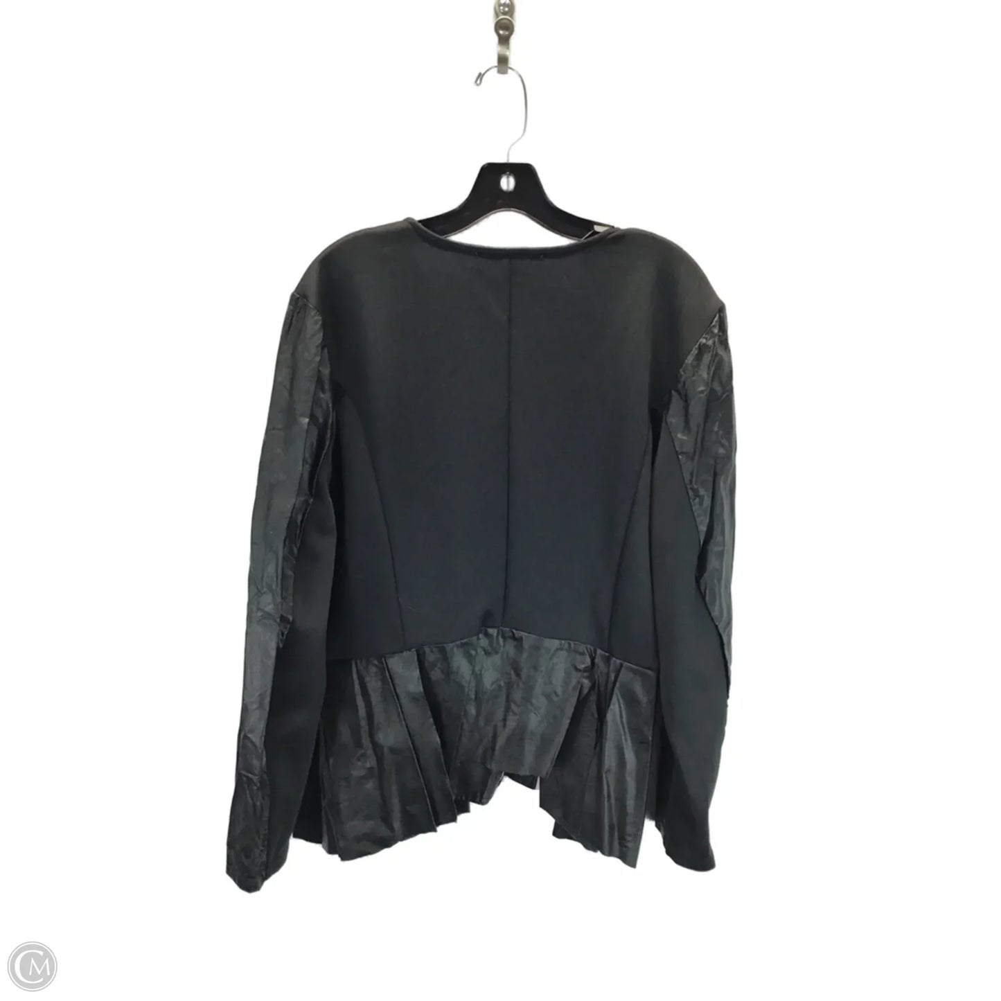 Top Long Sleeve By Ashley Stewart In Black, Size: 18