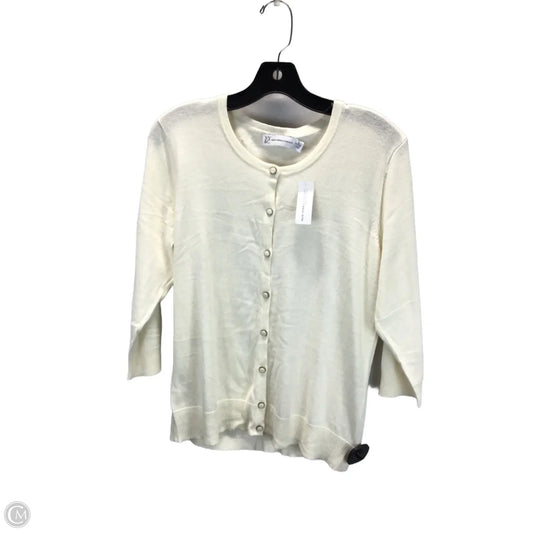 Cardigan By New York And Co In Cream, Size: Xl