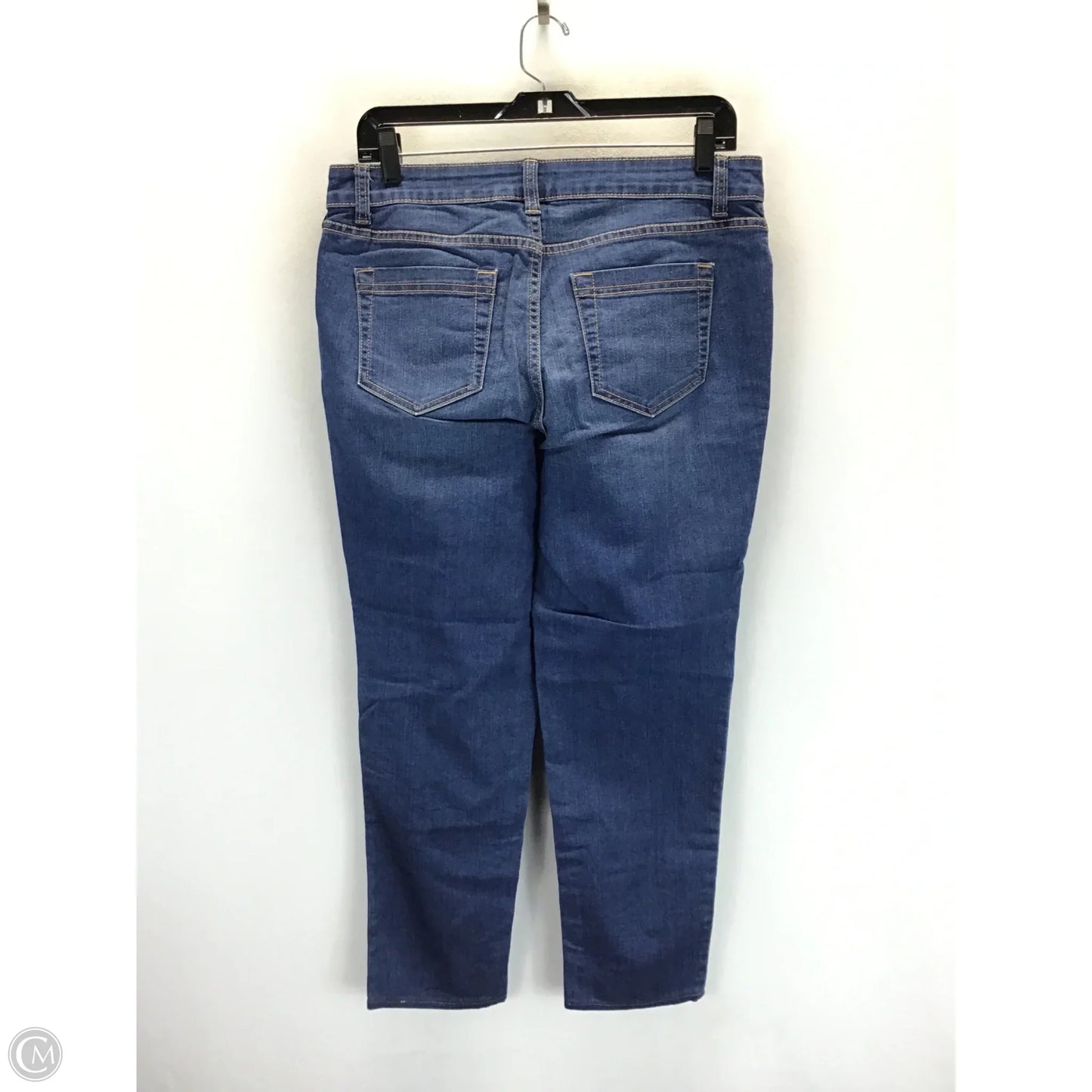 Jeans Straight By Croft And Barrow In Blue, Size: 8