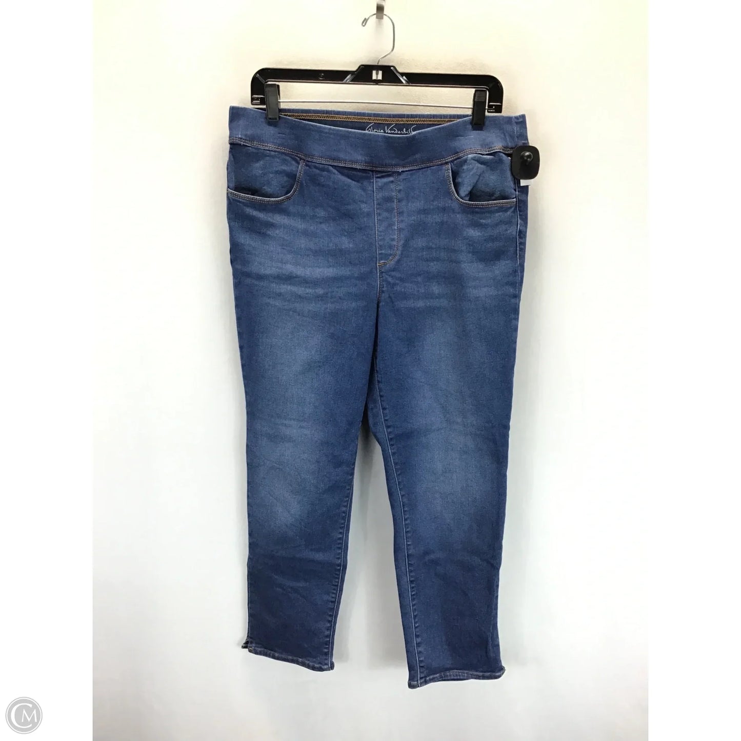 Jeans Straight By Gloria Vanderbilt In Blue, Size: 12