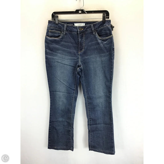 Jeans Boot Cut By Croft And Barrow In Blue, Size: 8