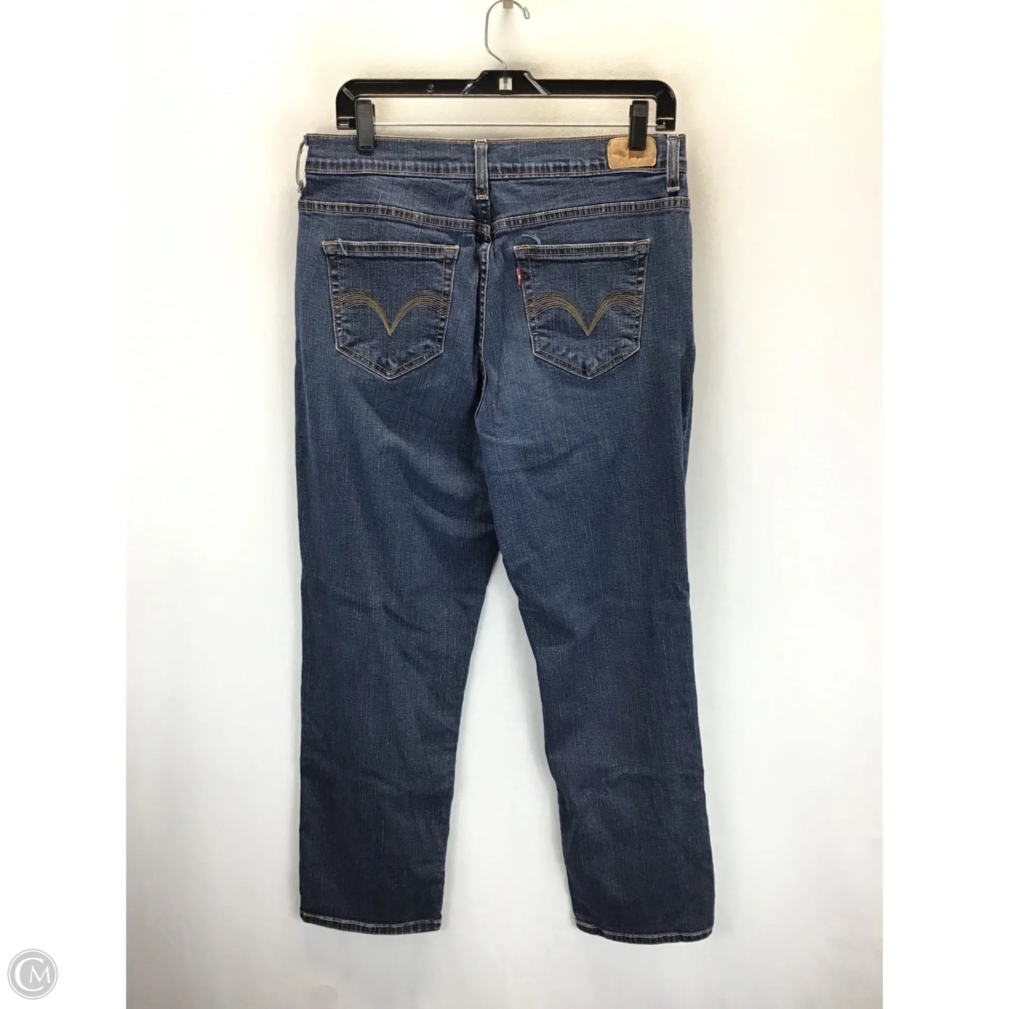 Jeans Straight By Levis In Blue, Size: 16