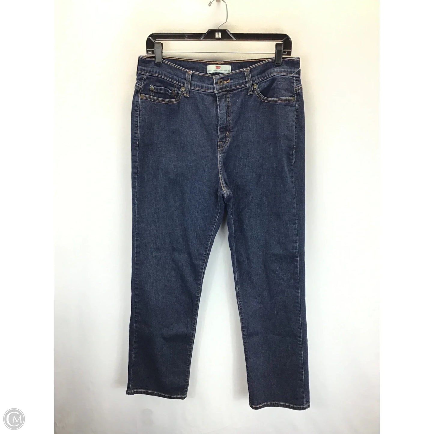 Jeans Straight By Levis In Blue, Size: 16