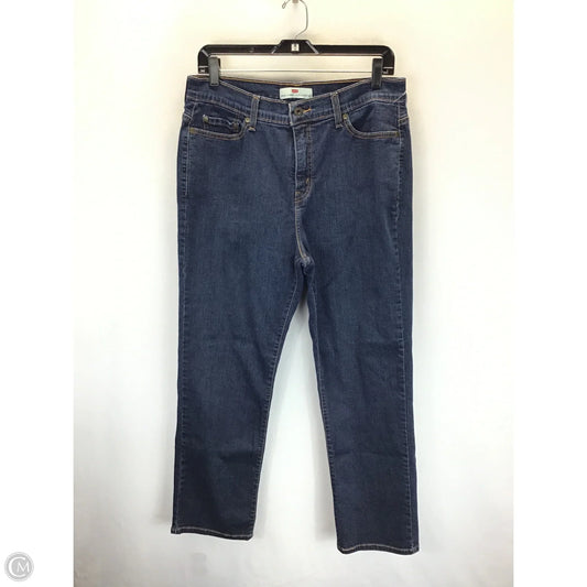 Jeans Straight By Levis In Blue, Size: 16