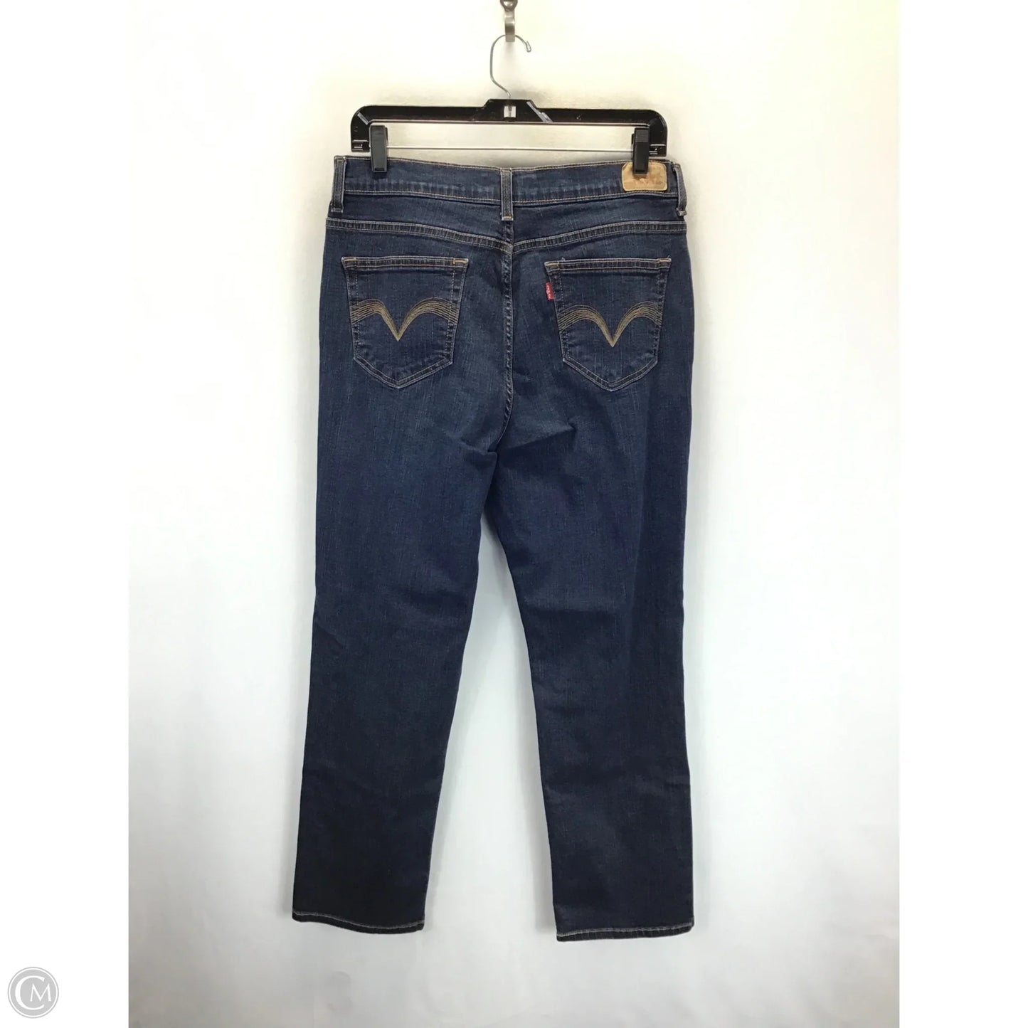 Jeans Straight By Levis In Blue, Size: 16