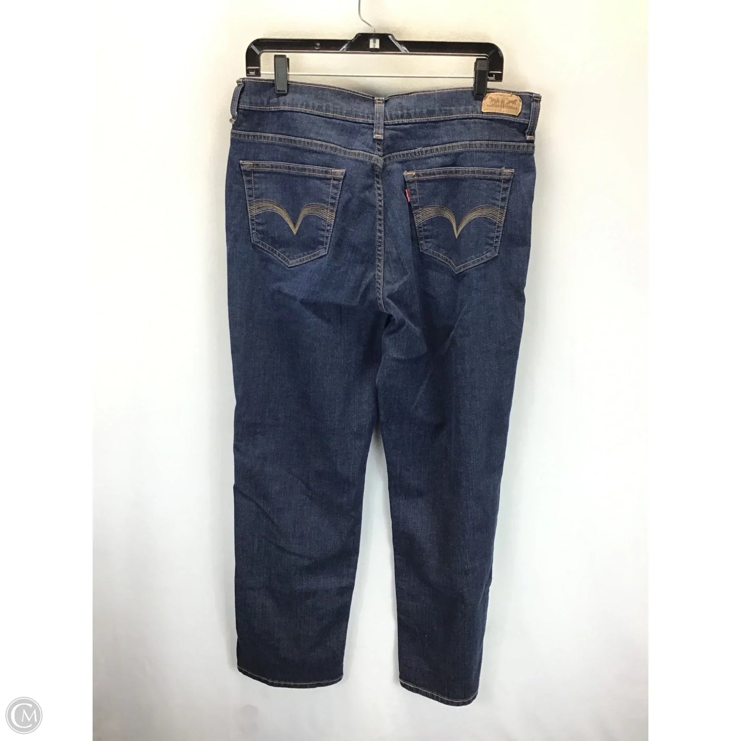 Jeans Straight By Levis In Blue, Size: 16