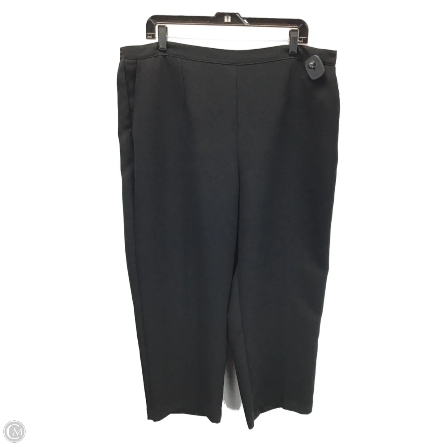 Pants Dress By Alfred Dunner In Black, Size: 18