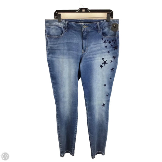 Jeans Straight By Ana In Blue, Size: 16