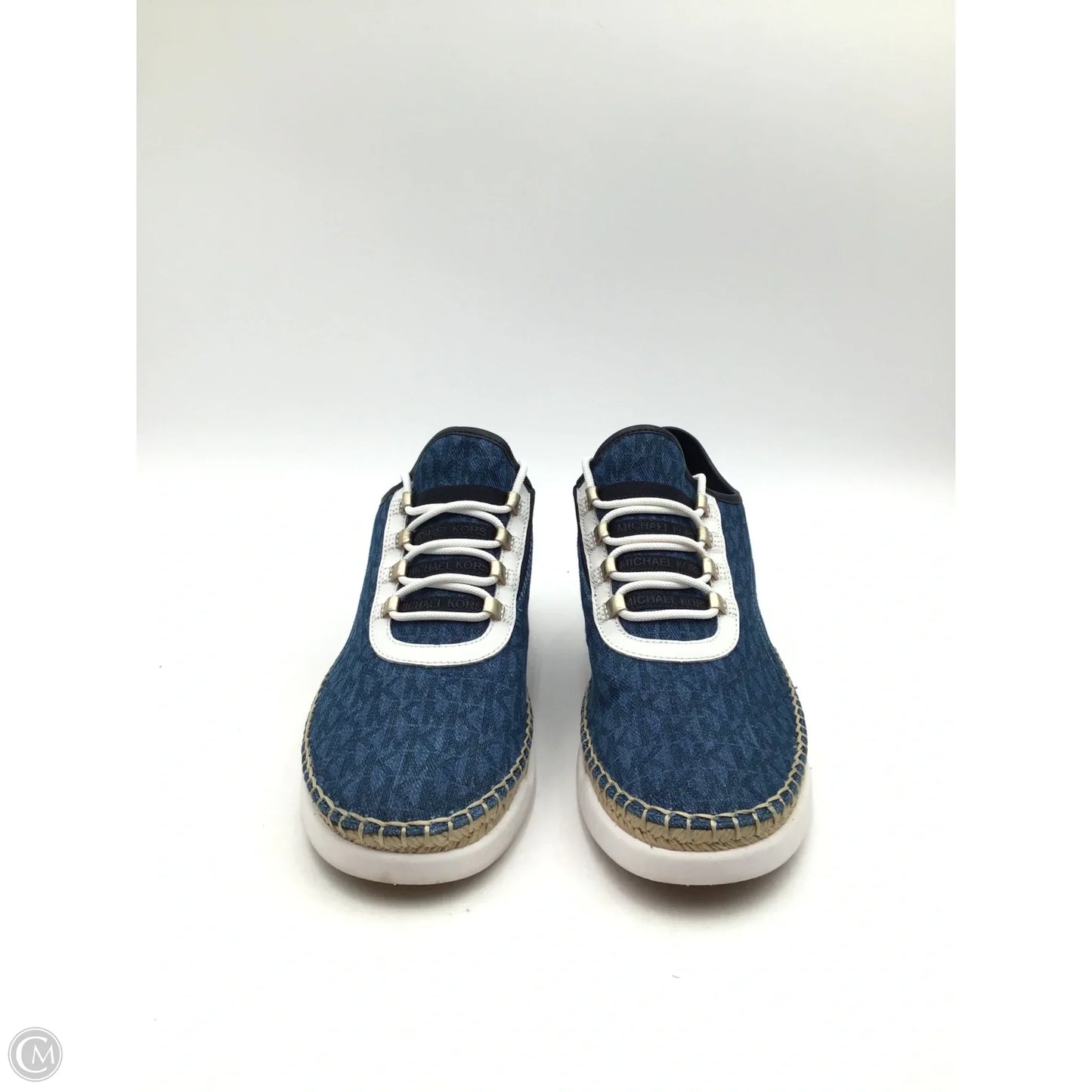 Shoes Designer By Michael Kors In Blue, Size: 8.5