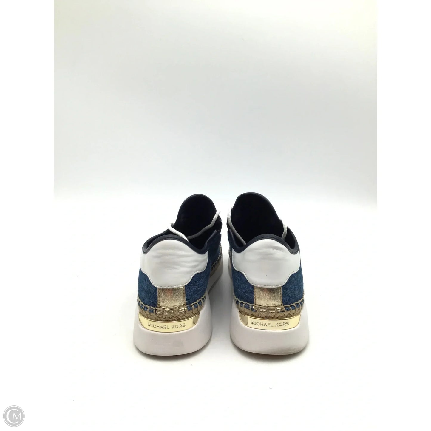 Shoes Designer By Michael Kors In Blue, Size: 8.5