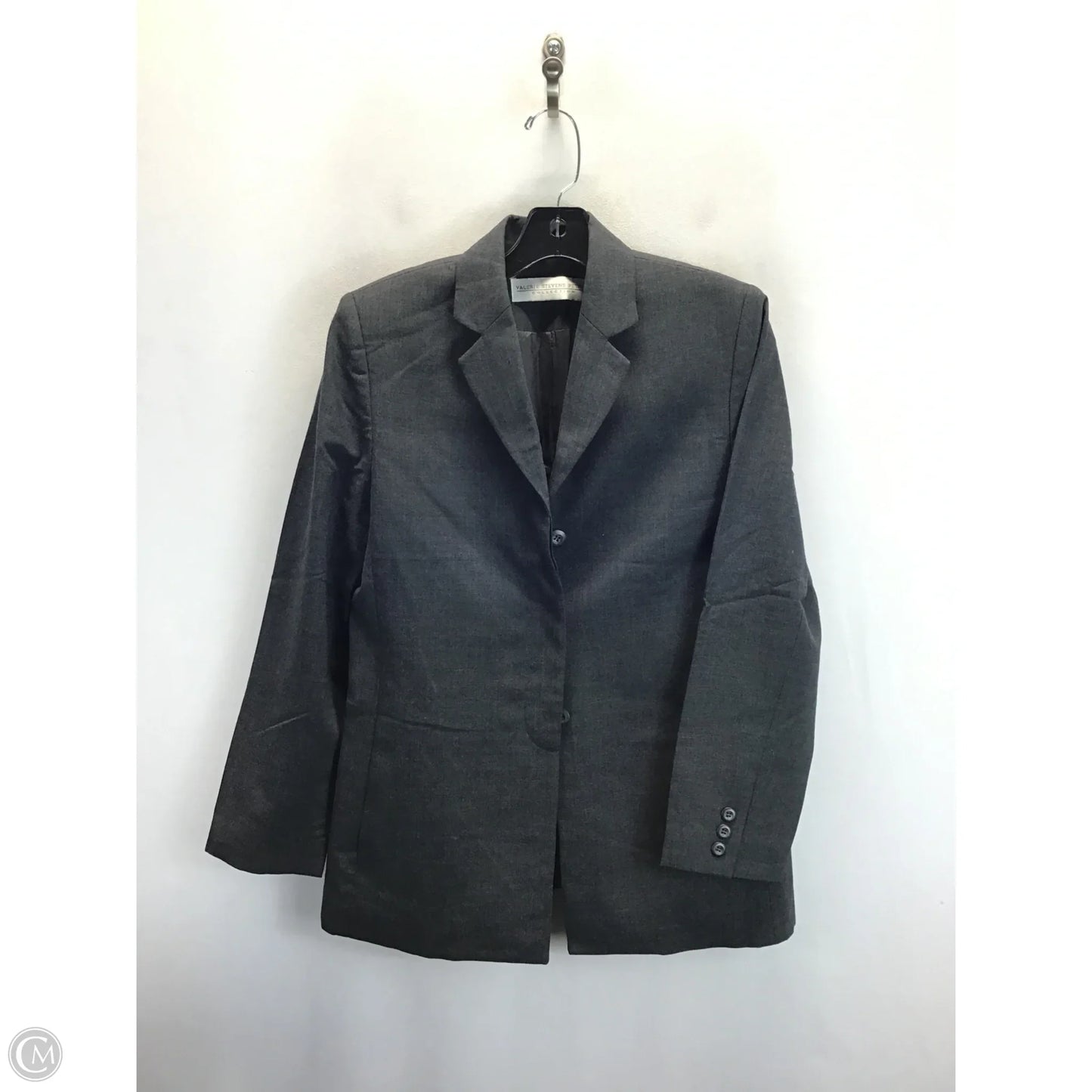 Skirt Suit 2pc By Valerie Stevens In Grey, Size: 6