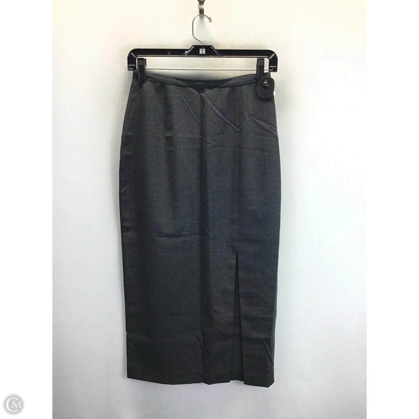 Skirt Suit 2pc By Valerie Stevens In Grey, Size: 6