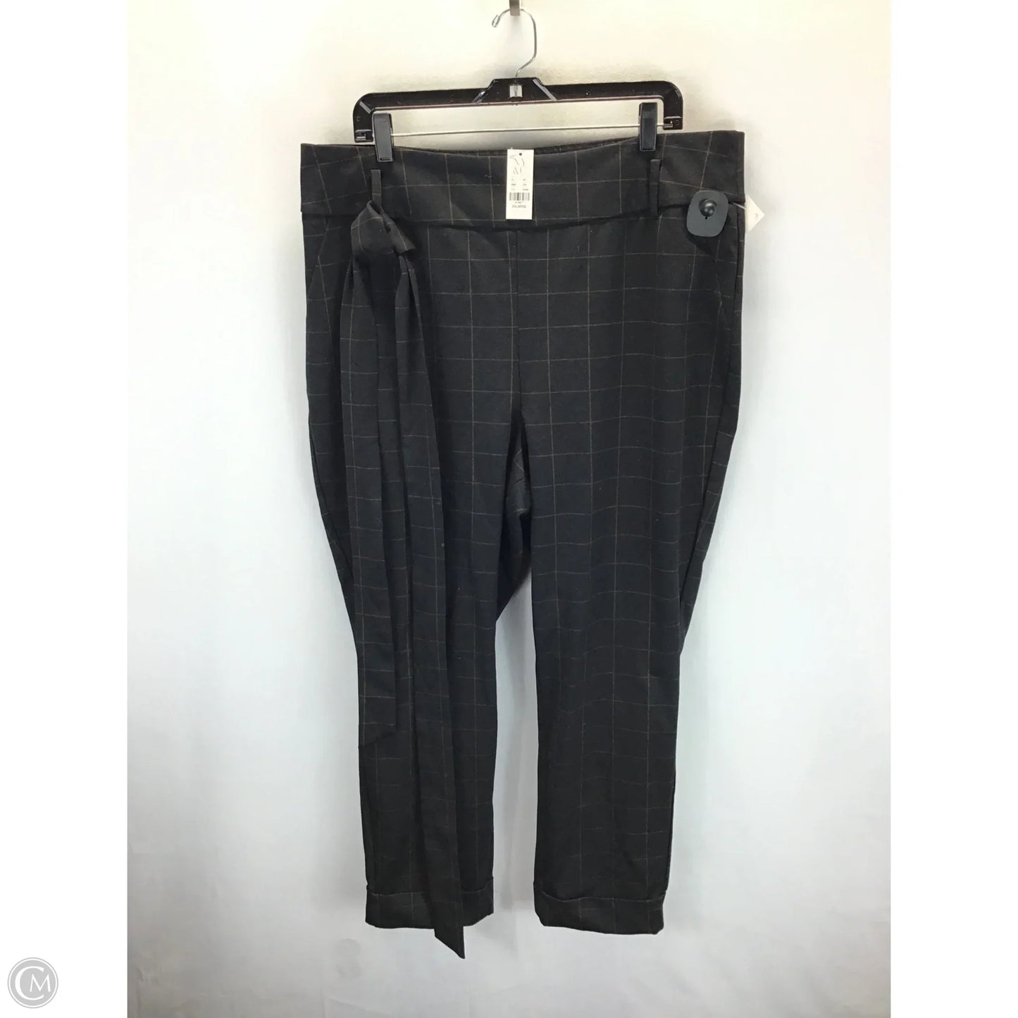 Pants Dress By New York And Co In Striped Pattern, Size: Xxl
