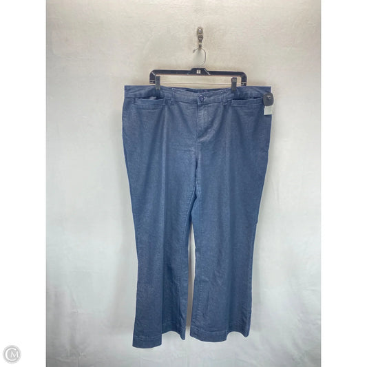 Jeans Flared By Avenue In Blue, Size: 20
