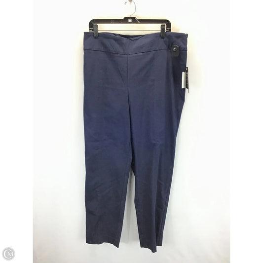 Pants Dress By Zac And Rachel In Blue, Size: 22