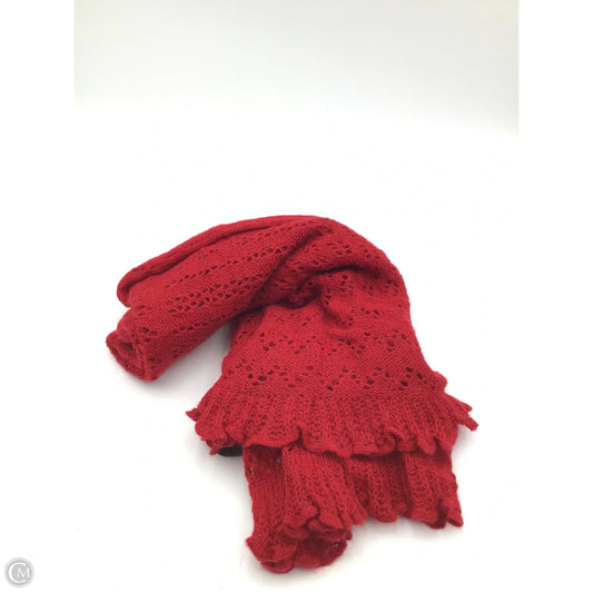 Scarf Winter By Clothes Mentor In Red