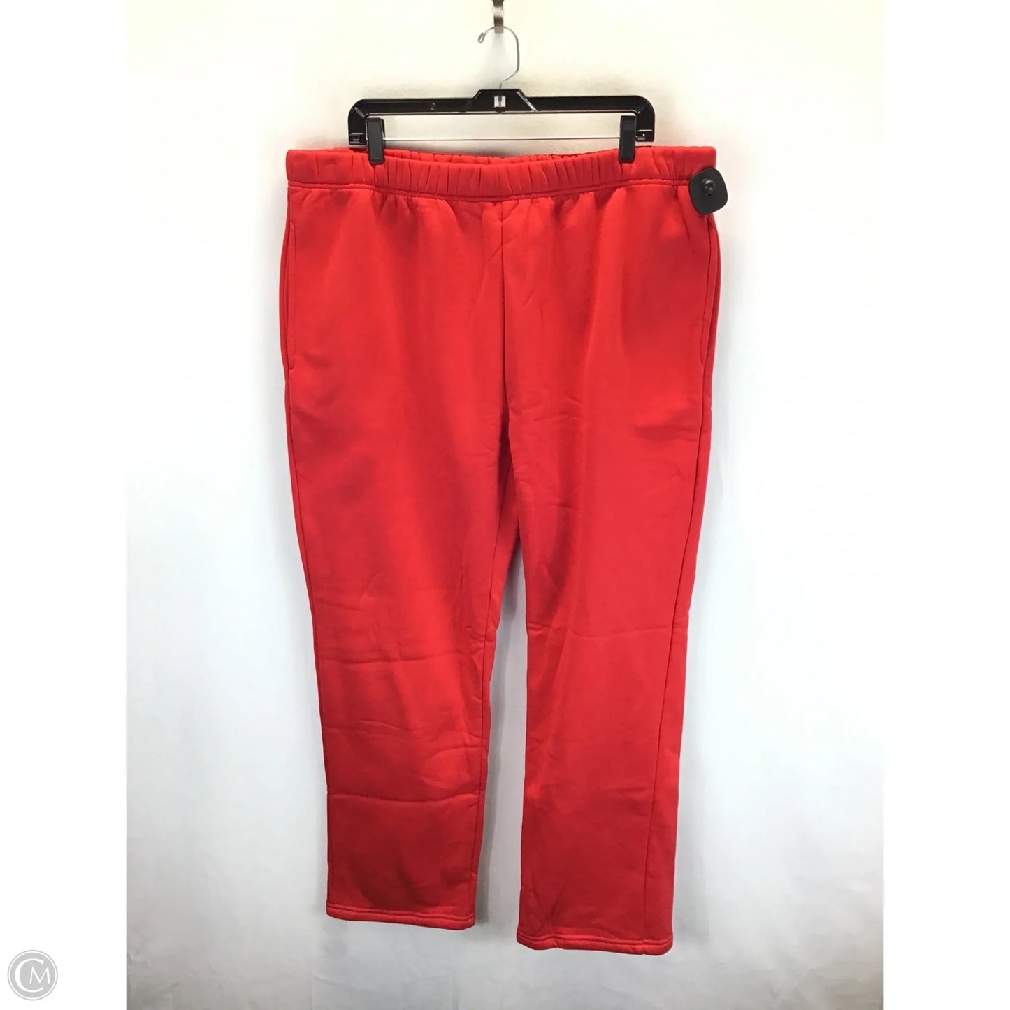 Athletic Pants 2pc By Clothes Mentor In Red, Size: 4x