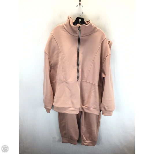 Athletic Pants 2pc By Clothes Mentor In Mauve, Size: 4