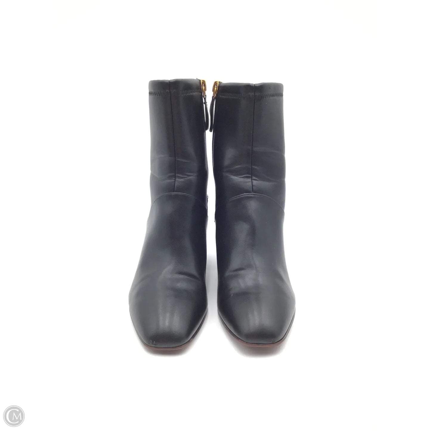Boots Ankle Heels By Franco Sarto In Black, Size: 7.5