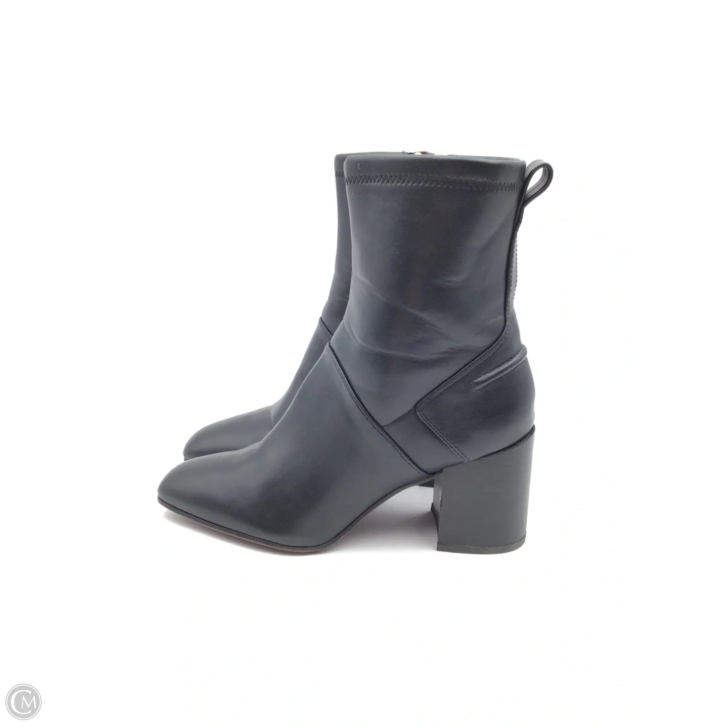 Boots Ankle Heels By Franco Sarto In Black, Size: 7.5